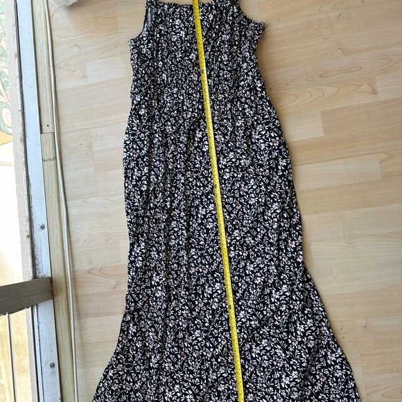 Nine Britton Black Sequin Spaghetti Strap Maxi Dress - Picture 9 of 11